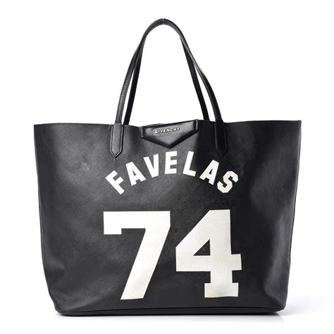 sac a dos givenchy favelas|GIVENCHY Textured Coated Canvas Favelas Large Antigona .